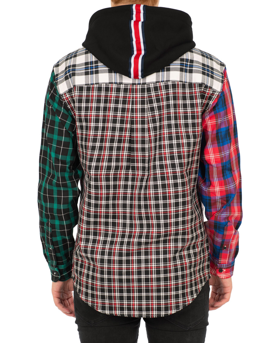 Uomini | Maglieria | Tommy Hilfiger | Lewis Hamilton Plaid Hoodie Shirt Barbados Cherry
