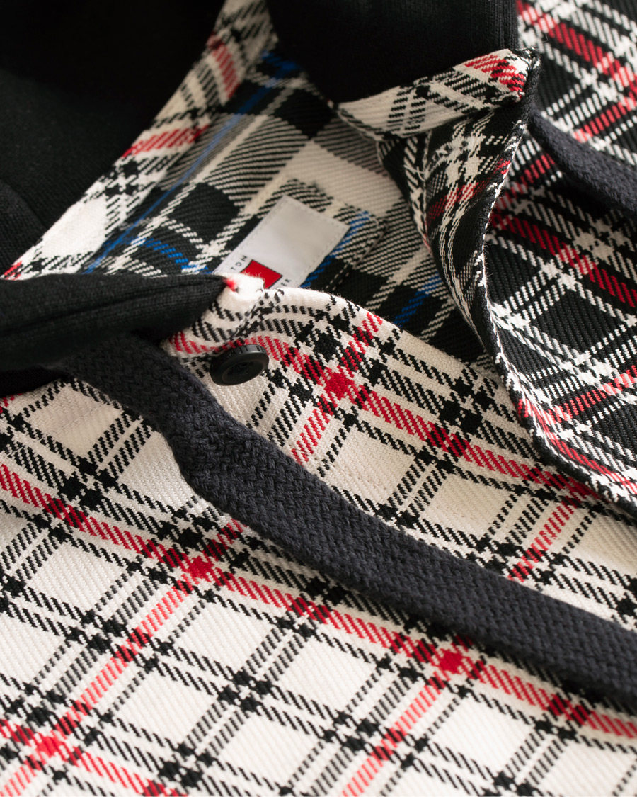 Uomini | Maglieria | Tommy Hilfiger | Lewis Hamilton Plaid Hoodie Shirt Barbados Cherry