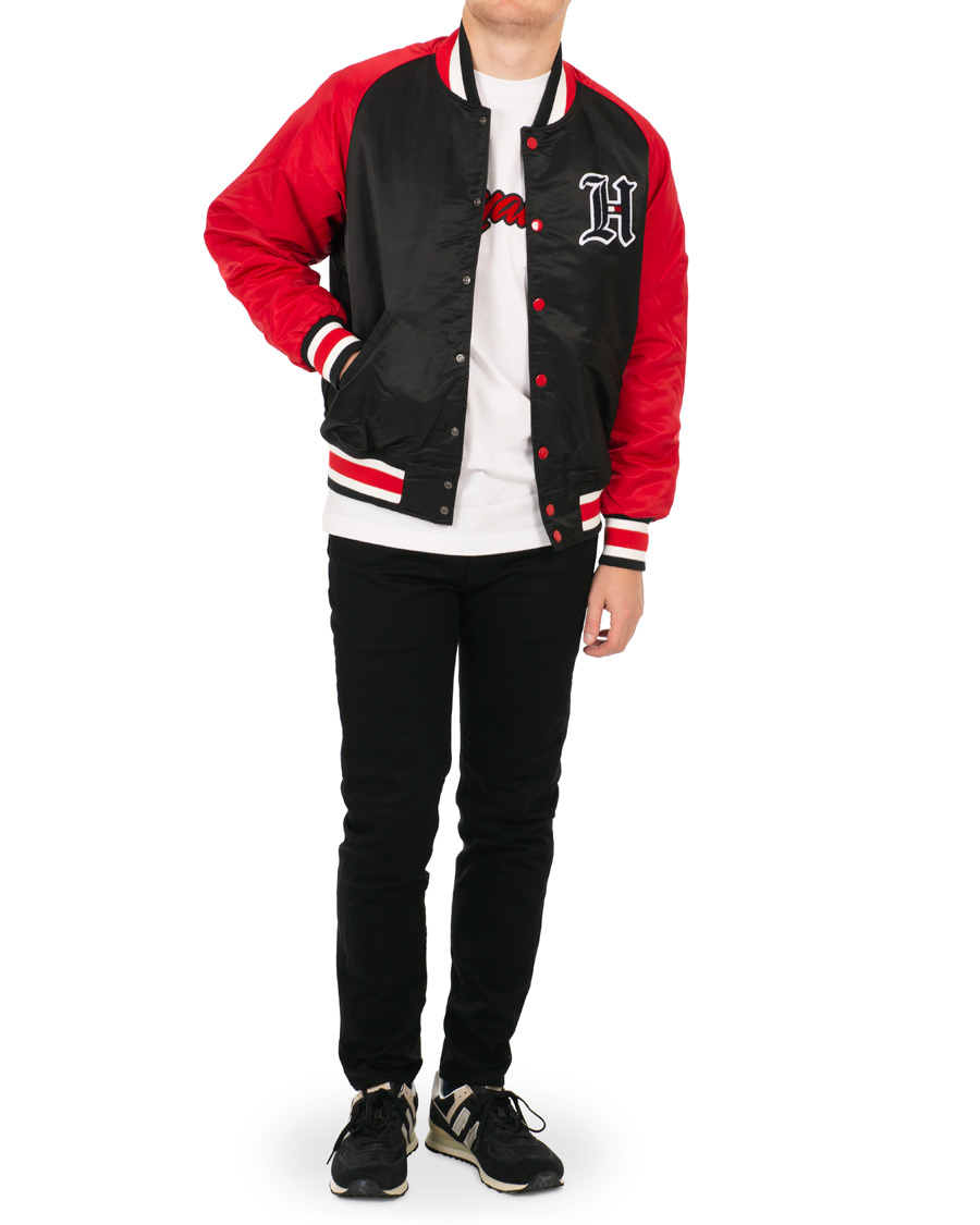 Uomini | Giacche | Tommy Hilfiger | Lewis Hamilton Varsity Bomber Jet Black