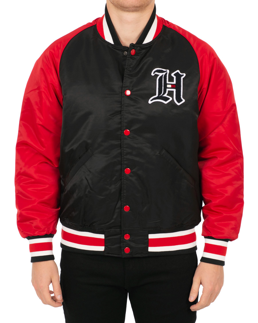 Uomini | Giacche | Tommy Hilfiger | Lewis Hamilton Varsity Bomber Jet Black