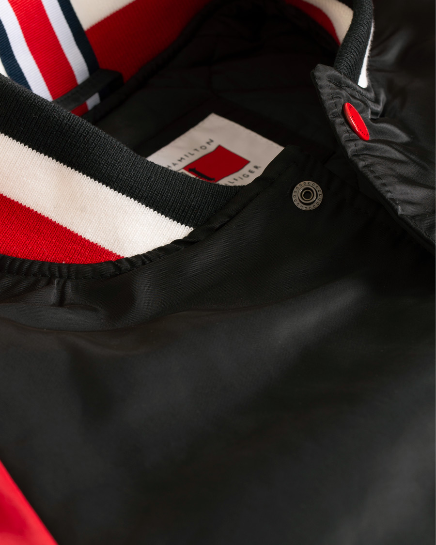 Uomini | Giacche | Tommy Hilfiger | Lewis Hamilton Varsity Bomber Jet Black