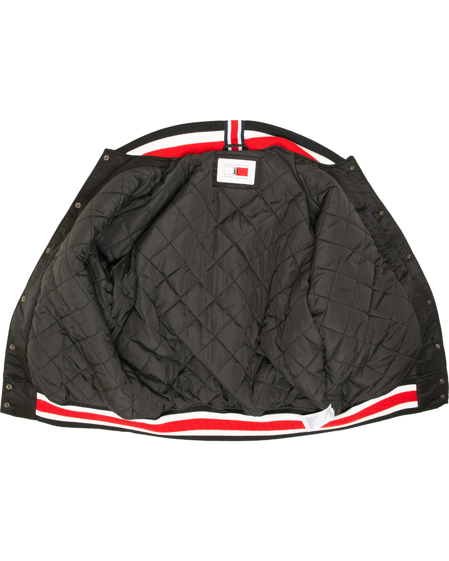 Uomini | Giacche | Tommy Hilfiger | Lewis Hamilton Varsity Bomber Jet Black