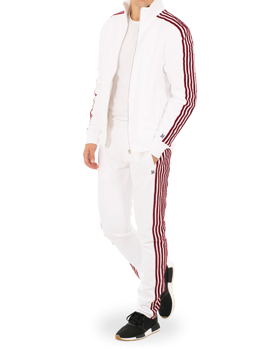 Uomini | Pantaloni | Tommy Hilfiger | Lewis Hamilton Striped Track Pant Bright White