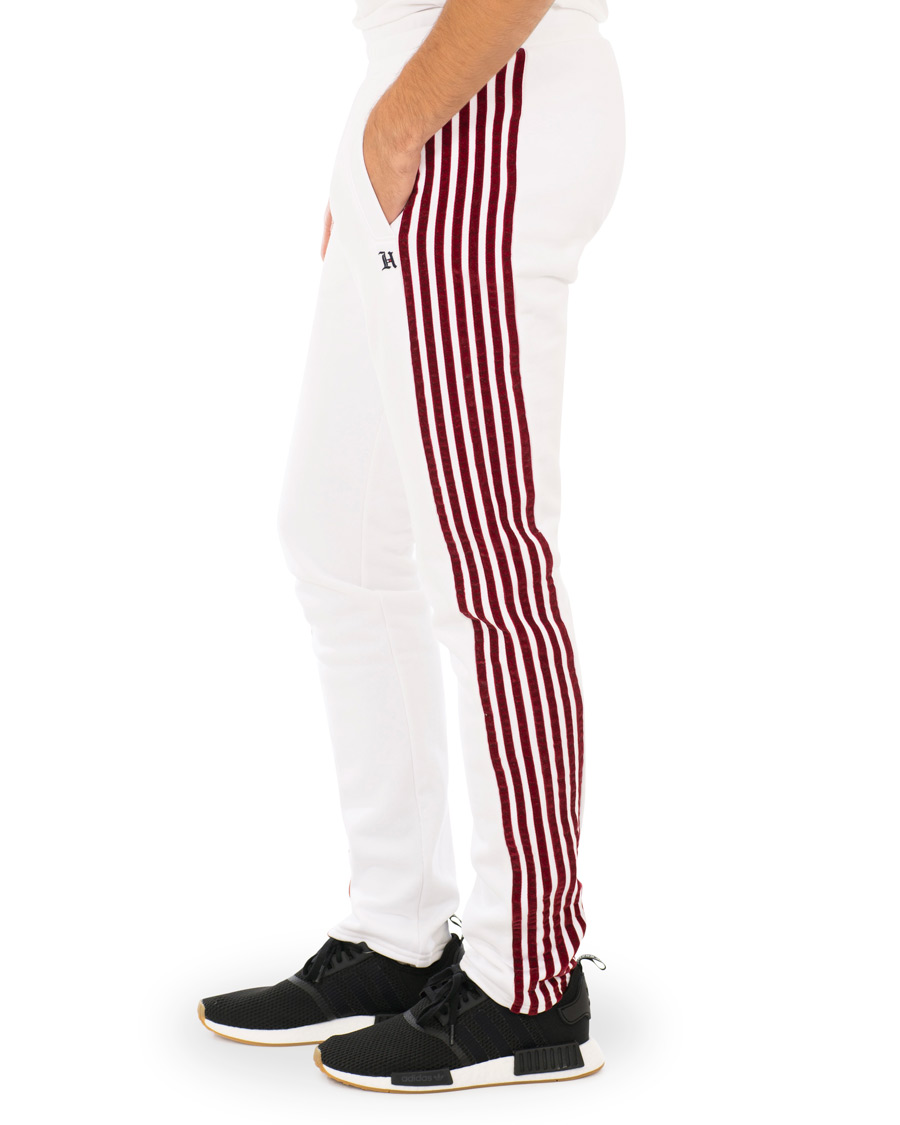 Uomini | Pantaloni | Tommy Hilfiger | Lewis Hamilton Striped Track Pant Bright White