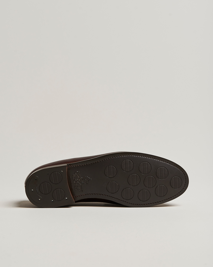 Uomini | Mocassini | Crockett & Jones | Boston City Sole Dark Brown Calf