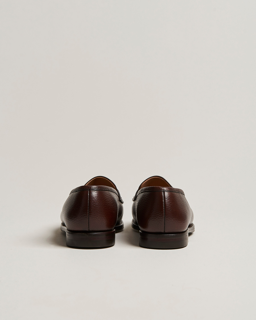 Uomini | Mocassini | Crockett & Jones | Boston City Sole Dark Brown Calf