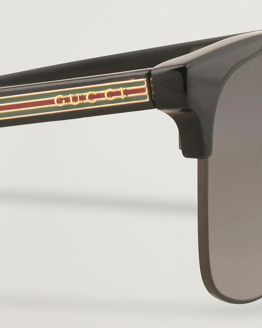 Uomini | Occhiali da sole | Gucci | GG0382S Sunglasses Black/Grey