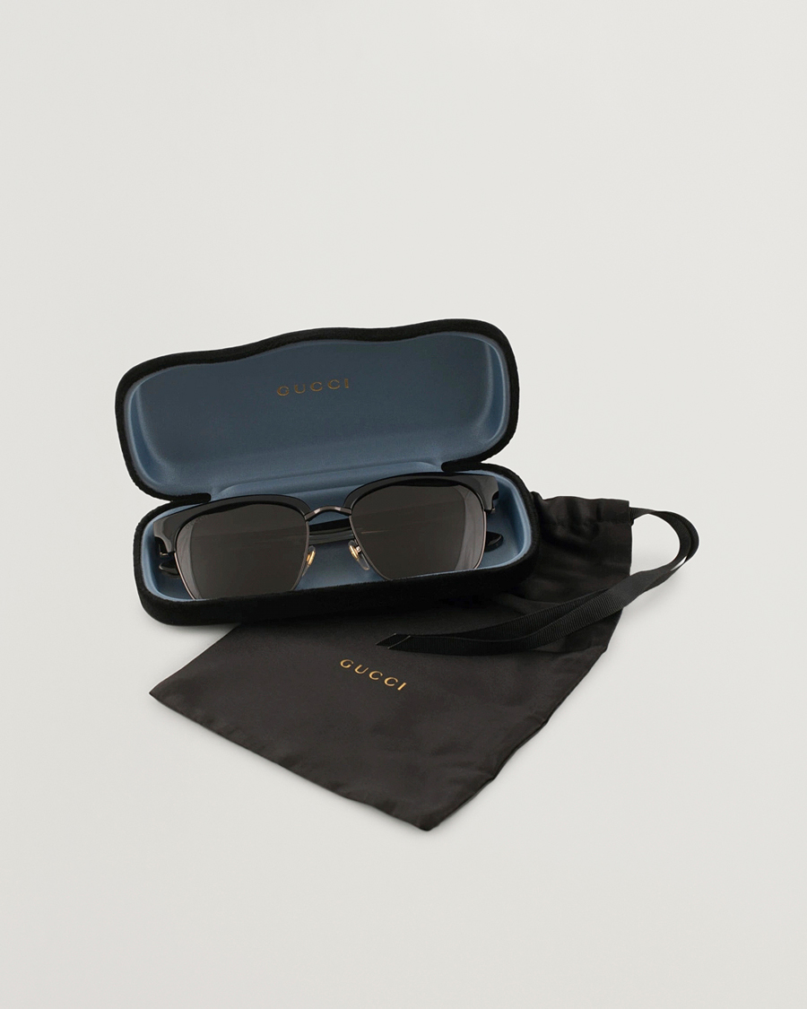 Uomini | Occhiali da sole | Gucci | GG0382S Sunglasses Black/Grey