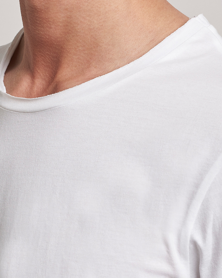 Uomini | T-shirt | Bread & Boxers | Crew Neck Relaxed White