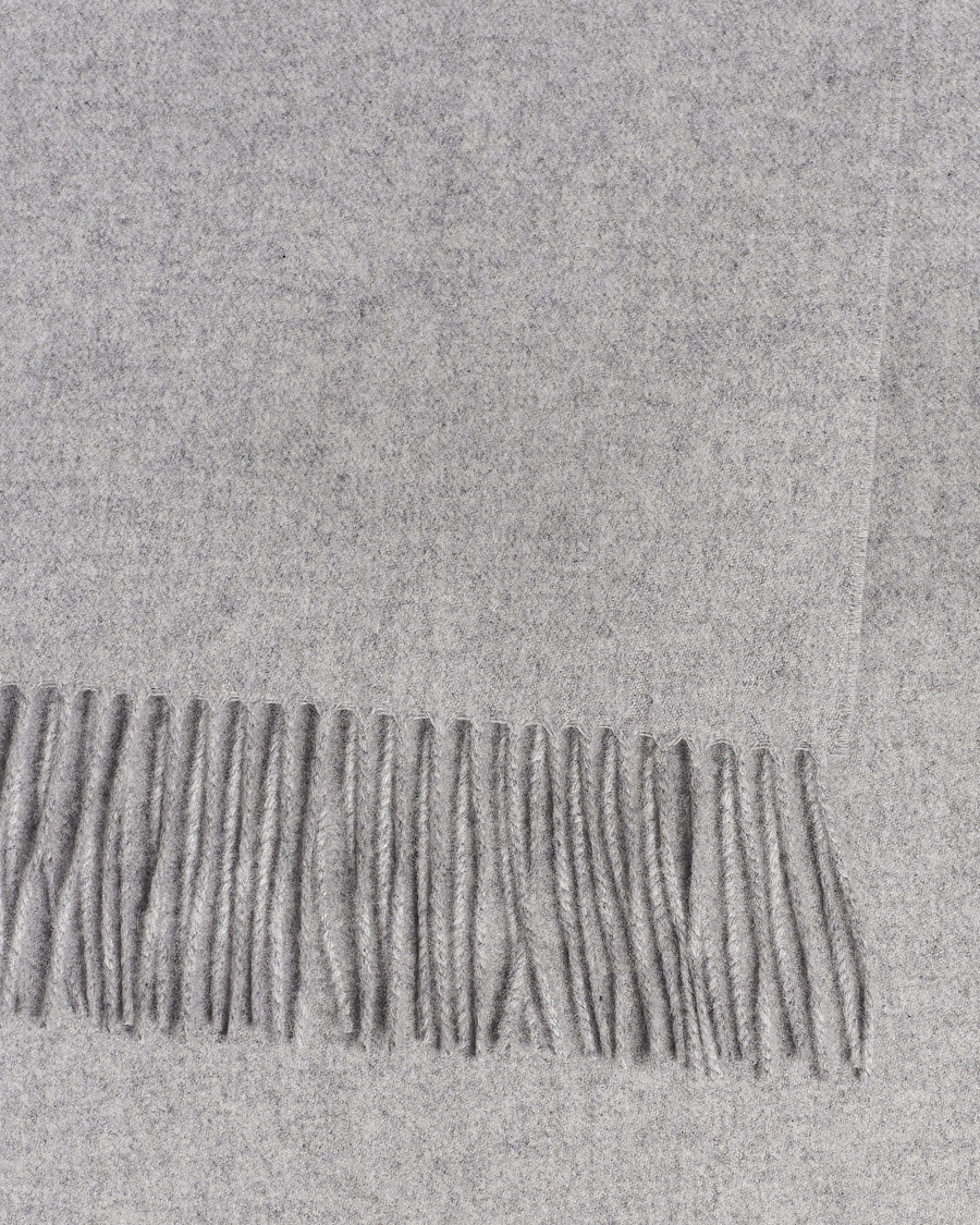 Uomini | Piacenza Cashmere Cashmere Scarf Light Grey | Piacenza Cashmere | Cashmere Scarf Light Grey