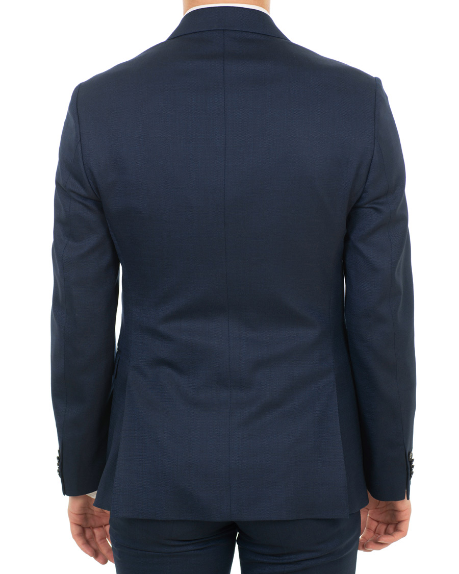 Uomini | Blazers | Tiger of Sweden | Jamonte Wool Stretch Blazer Country Blue