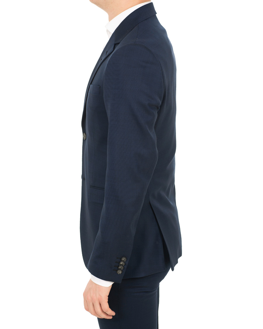 Uomini | Blazers | Tiger of Sweden | Jamonte Wool Stretch Blazer Country Blue