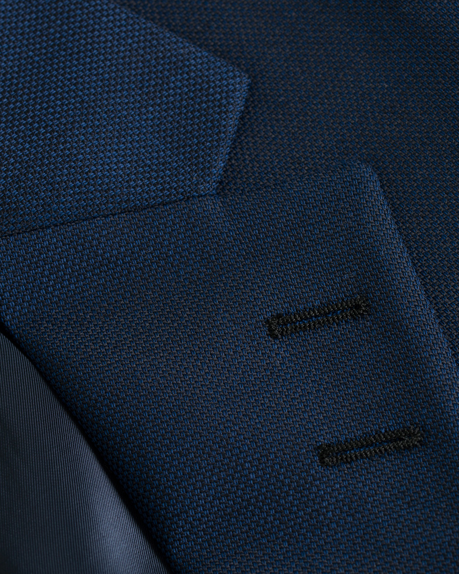 Uomini | Blazers | Tiger of Sweden | Jamonte Wool Stretch Blazer Country Blue
