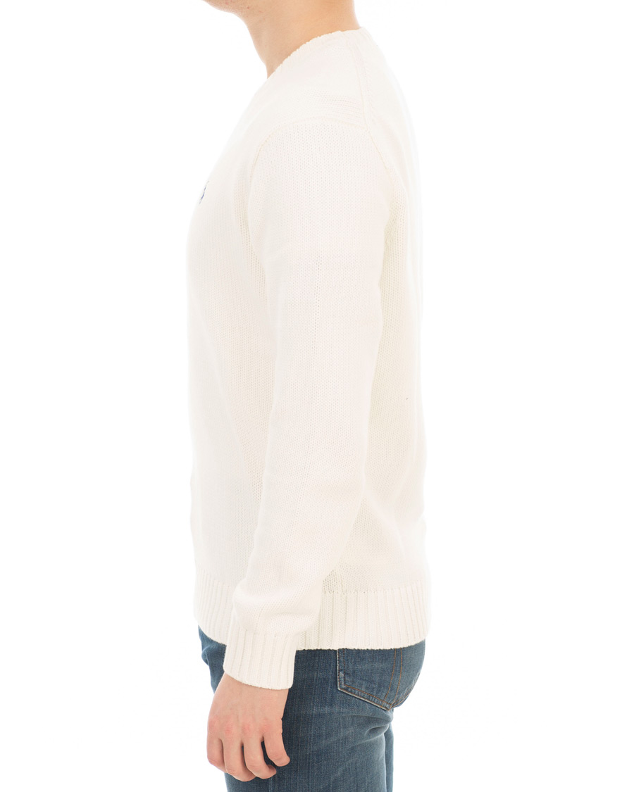 Uomini | Maglieria | Polo Ralph Lauren | Crisby Cotton Crew Neck White