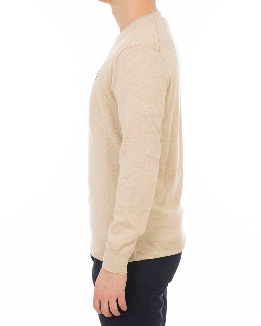 Uomini | Maglieria | Polo Ralph Lauren | Pima Cotton Crew Neck Pullover Sand Heather