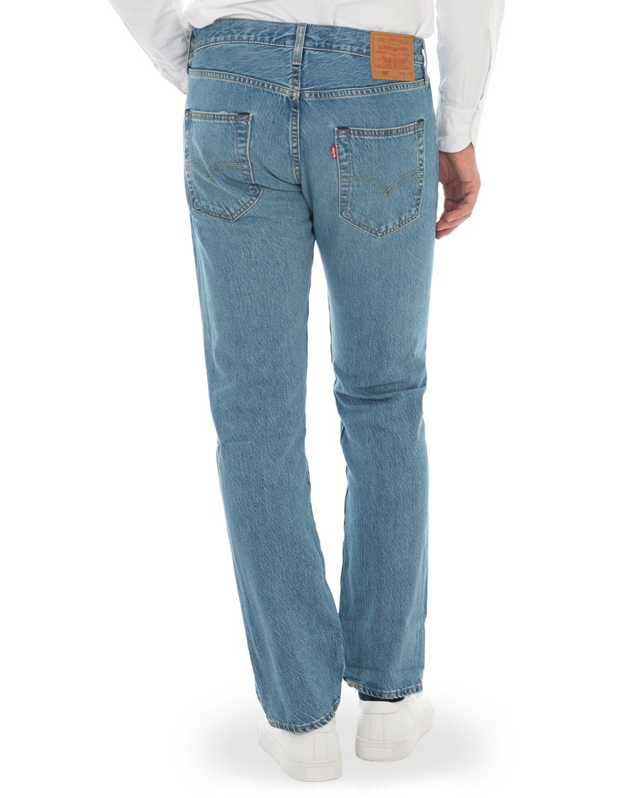 Uomini | Jeans | Levi's | 501 Original Fit Stretch Jeans Pipe Light