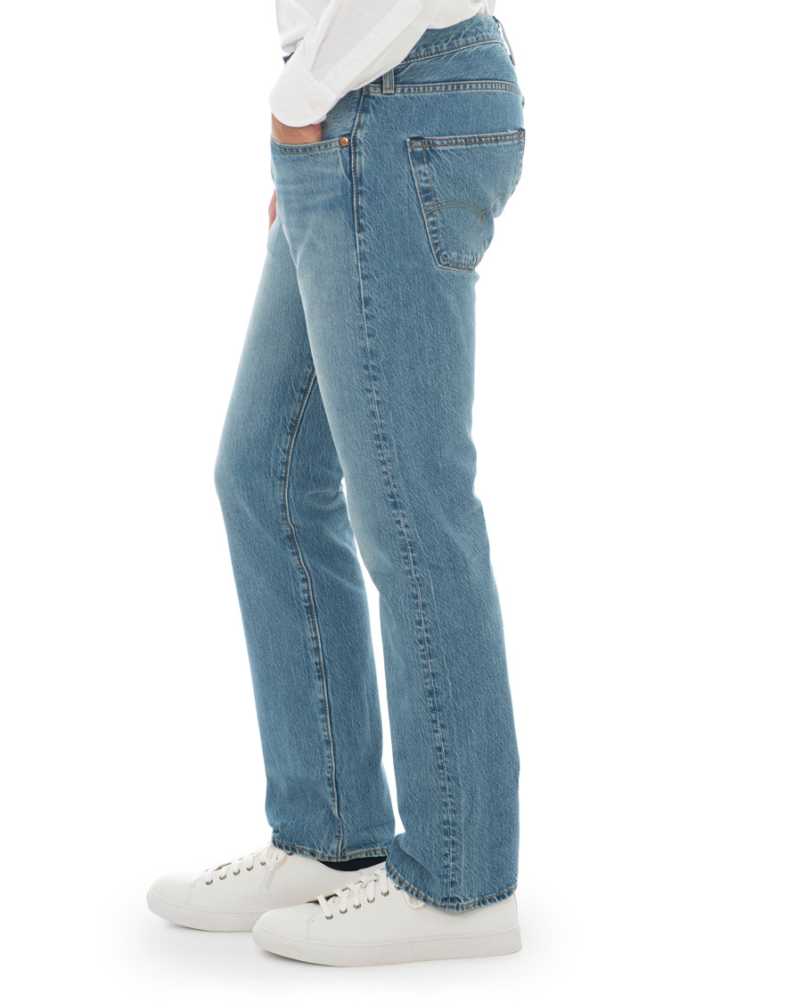 Uomini | Jeans | Levi's | 501 Original Fit Stretch Jeans Pipe Light