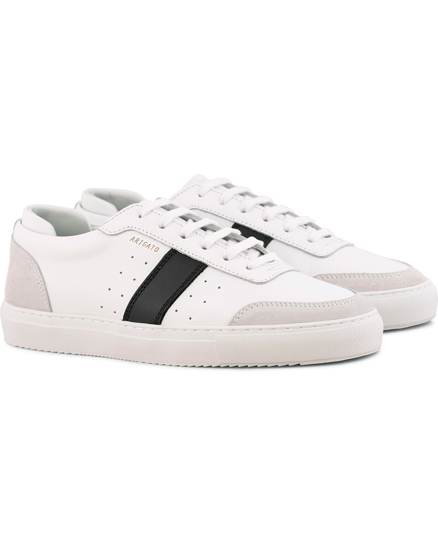 Uomini | Axel Arigato Dunk Sneaker White Leather/Black | Axel Arigato | Dunk Sneaker White Leather/Black