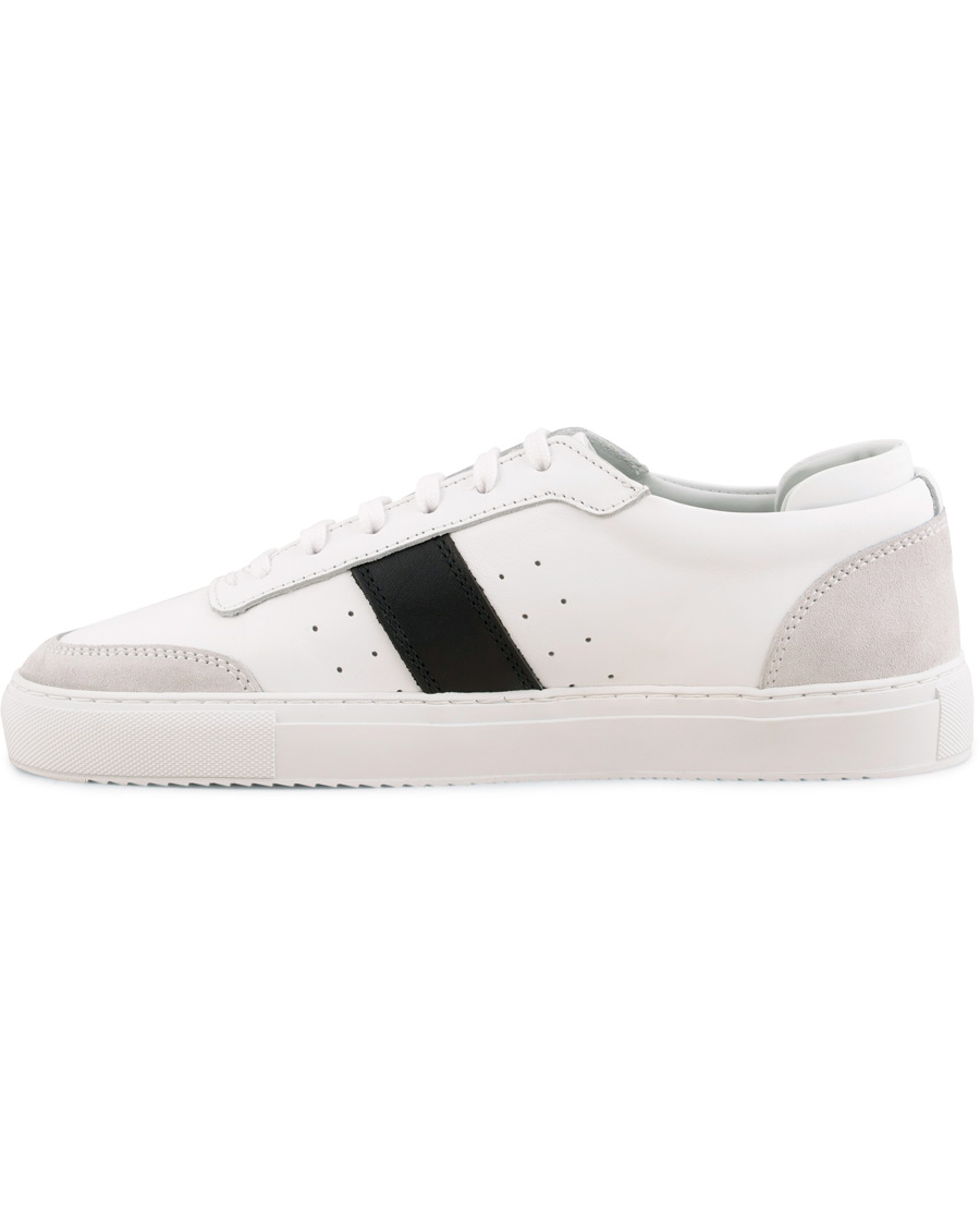 Uomini | Axel Arigato Dunk Sneaker White Leather/Black | Axel Arigato | Dunk Sneaker White Leather/Black