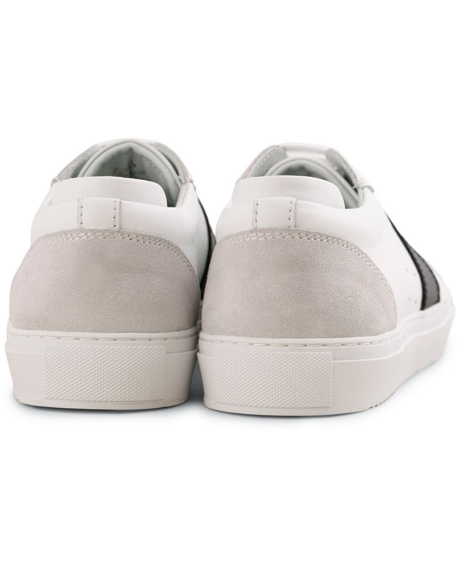 Uomini | Axel Arigato Dunk Sneaker White Leather/Black | Axel Arigato | Dunk Sneaker White Leather/Black