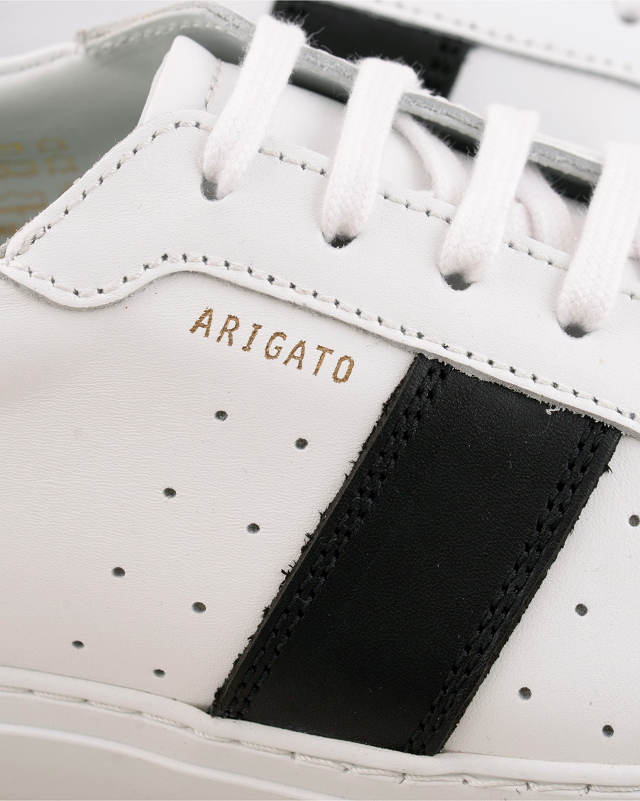 Uomini | Axel Arigato Dunk Sneaker White Leather/Black | Axel Arigato | Dunk Sneaker White Leather/Black