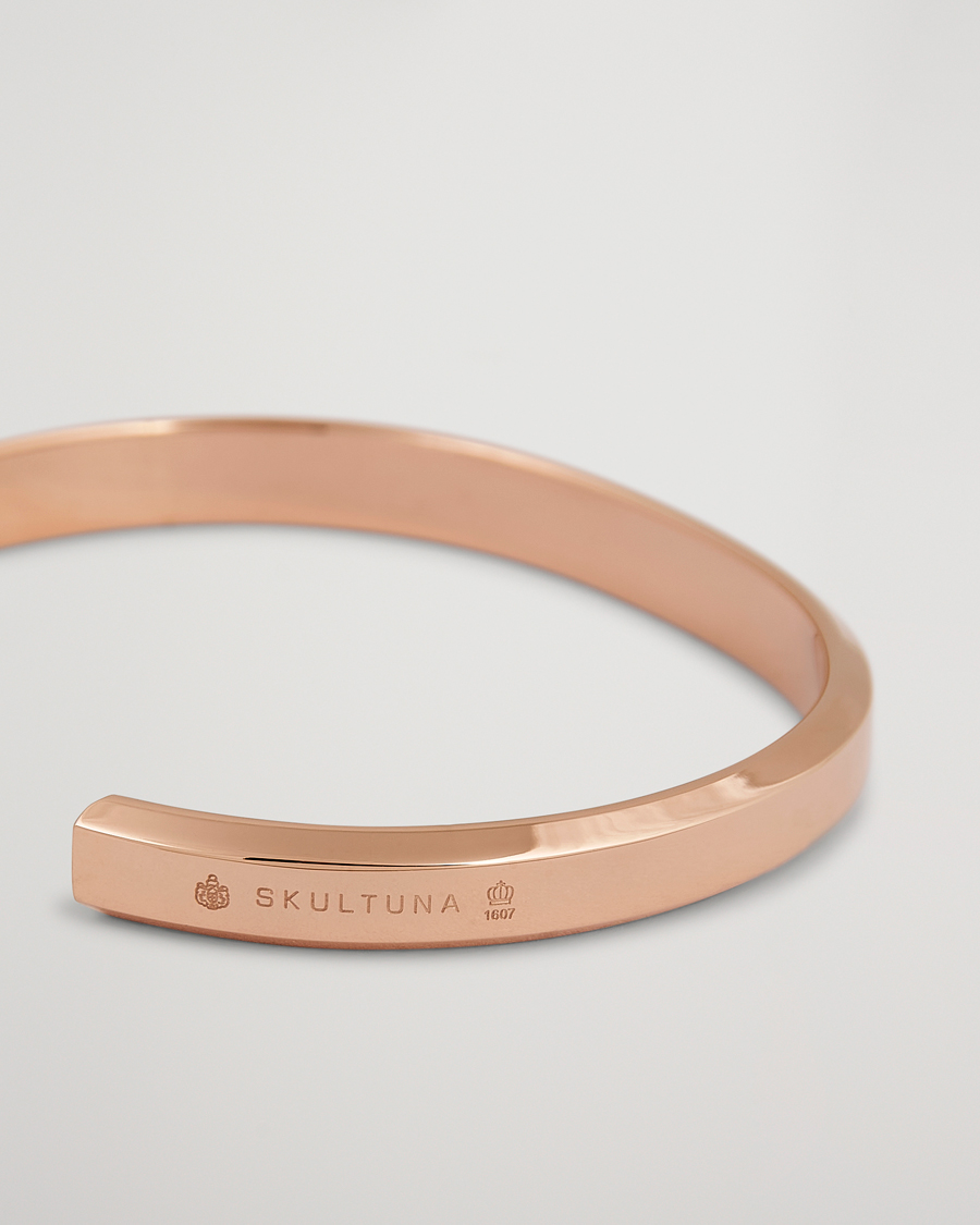 Uomini | Gioielli | Skultuna | Icon Cuff Rose Gold