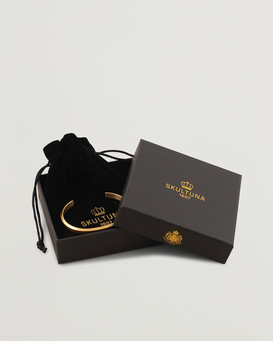 Uomini | Skultuna Icon Cuff Matte Gold | Skultuna | Icon Cuff Matte Gold