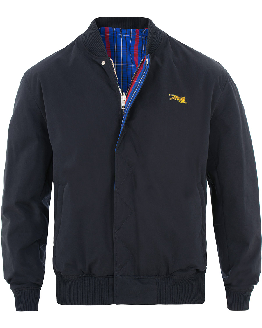 Uomini | Giacche | KENZO | Reversible Tiger Crest Bomber Jacket Navy/Multi Blue