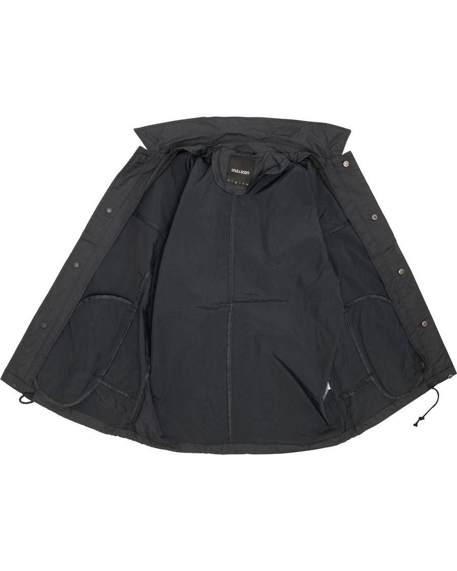 Uomini | Giacche | Lyle & Scott | Coach Shirt Jacket Dark Navy