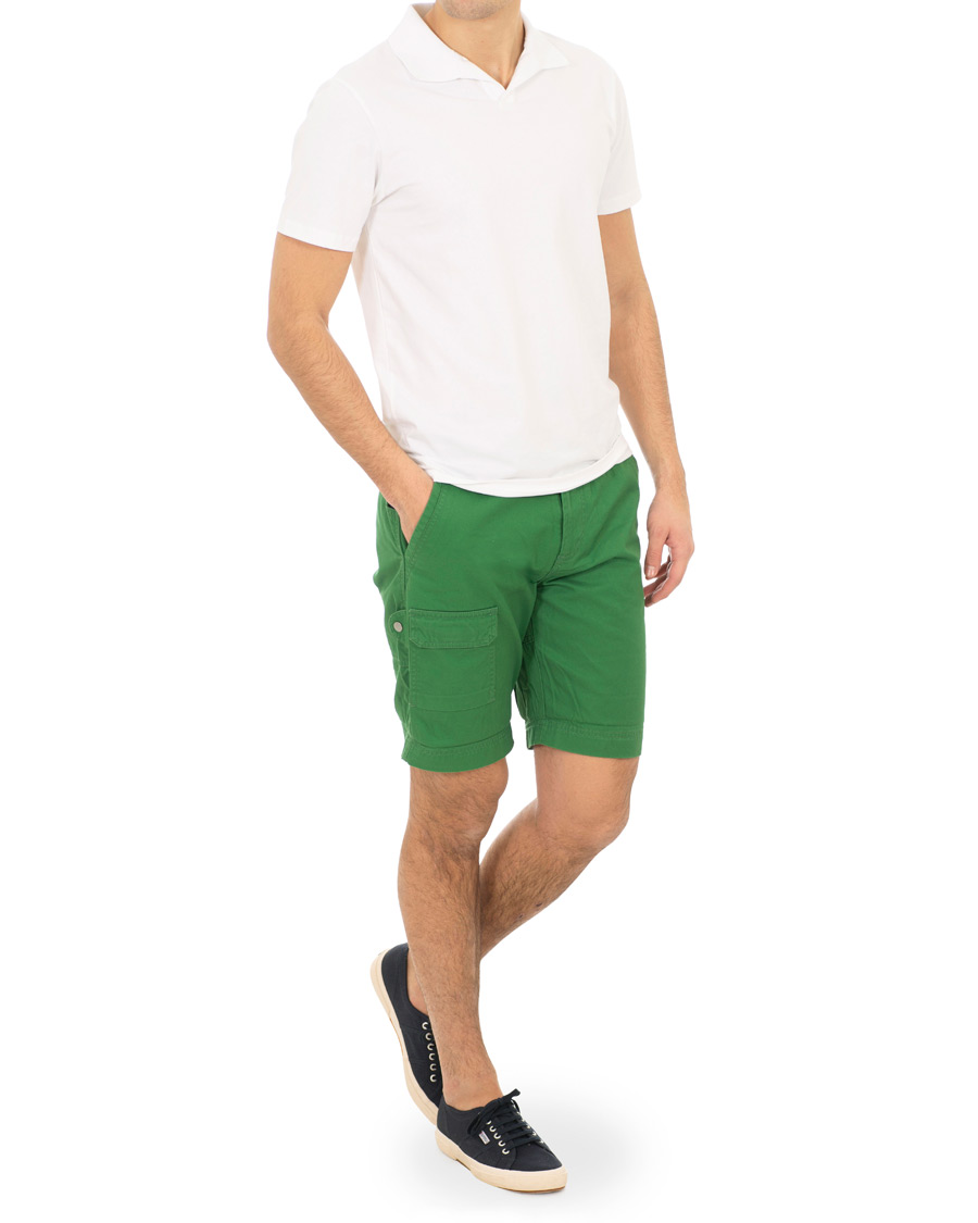 Uomini | Pantaloncini | Sail Racing | Bowman Cargo Shorts Green