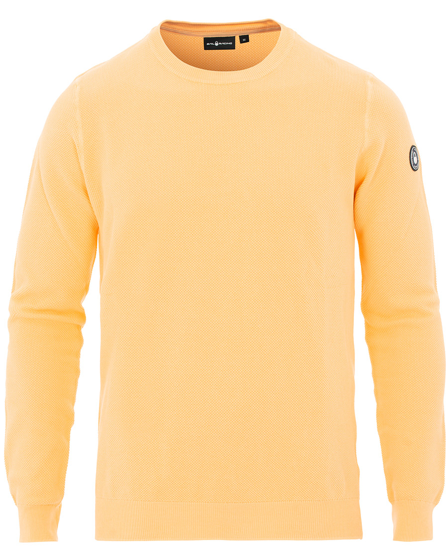 Uomini | Maglieria | Sail Racing | Grinder Knitted Crew Neck Orange