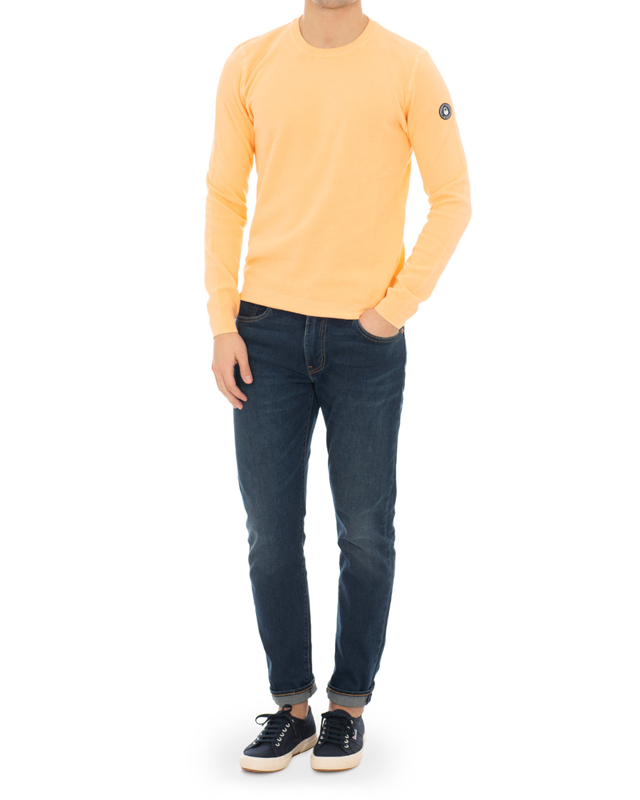 Uomini | Maglieria | Sail Racing | Grinder Knitted Crew Neck Orange