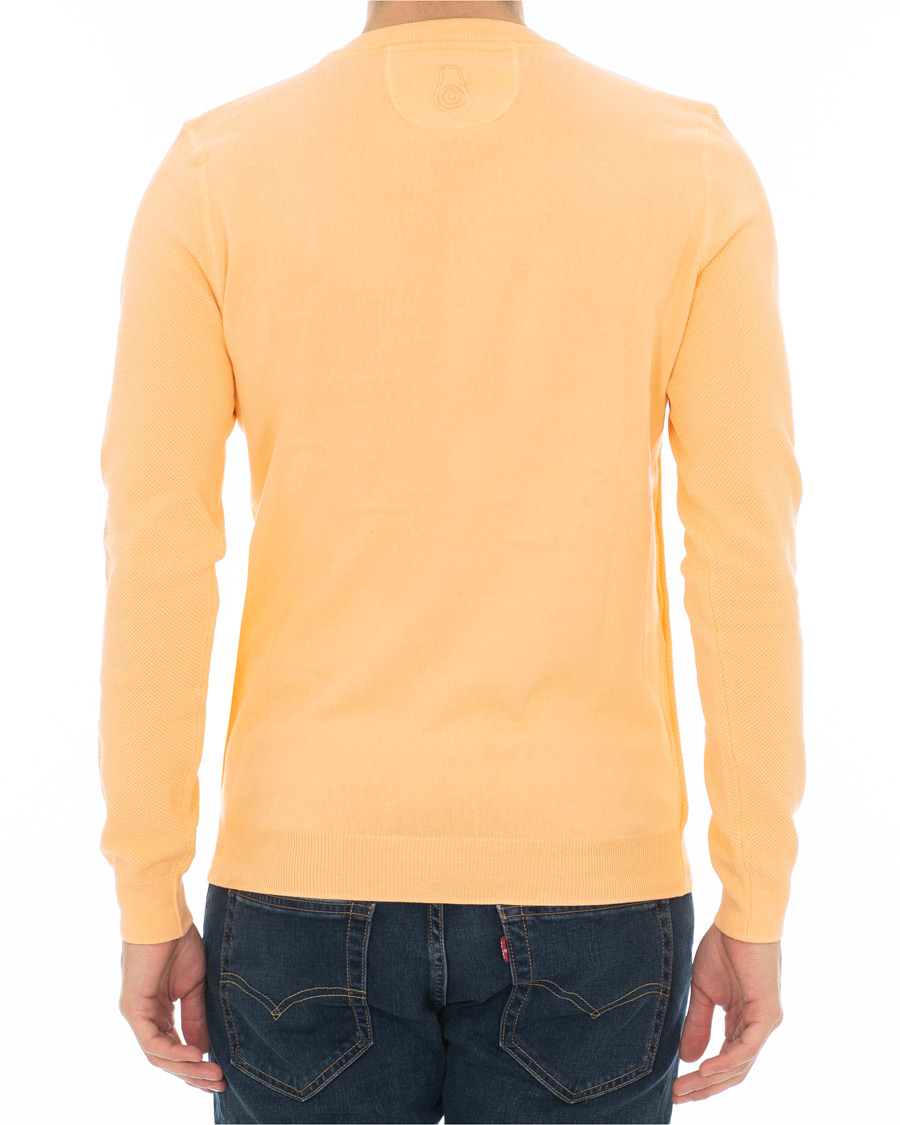Uomini | Maglieria | Sail Racing | Grinder Knitted Crew Neck Orange
