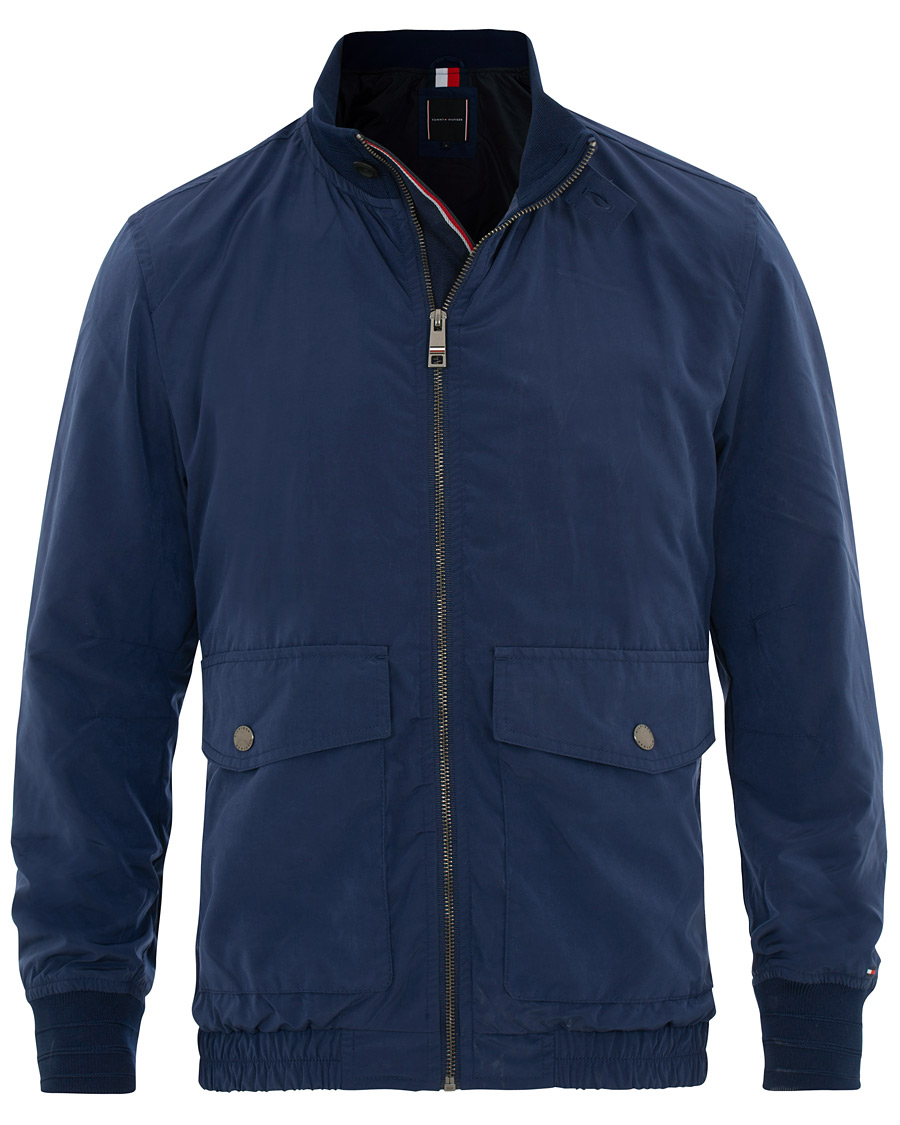 Uomini | Giacche | Tommy Hilfiger | Harrington Jacket Light Marine Blue