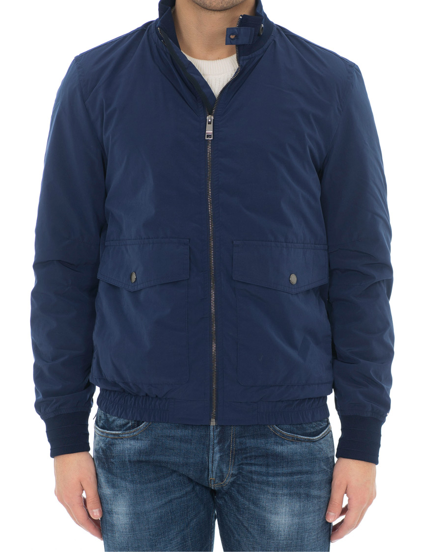 Uomini | Giacche | Tommy Hilfiger | Harrington Jacket Light Marine Blue