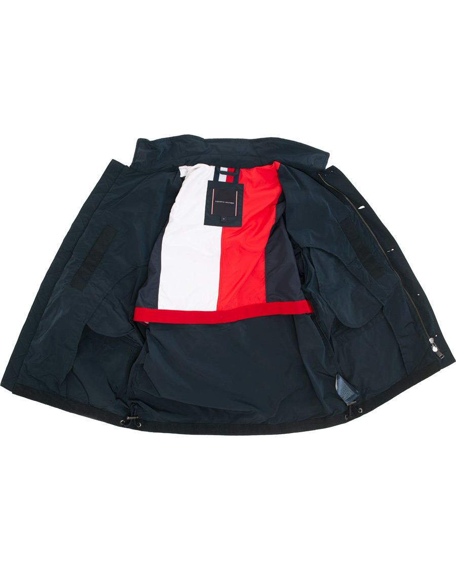 Uomini | Giacche | Tommy Hilfiger | Peached Nylon Field Jacket Sky Captain