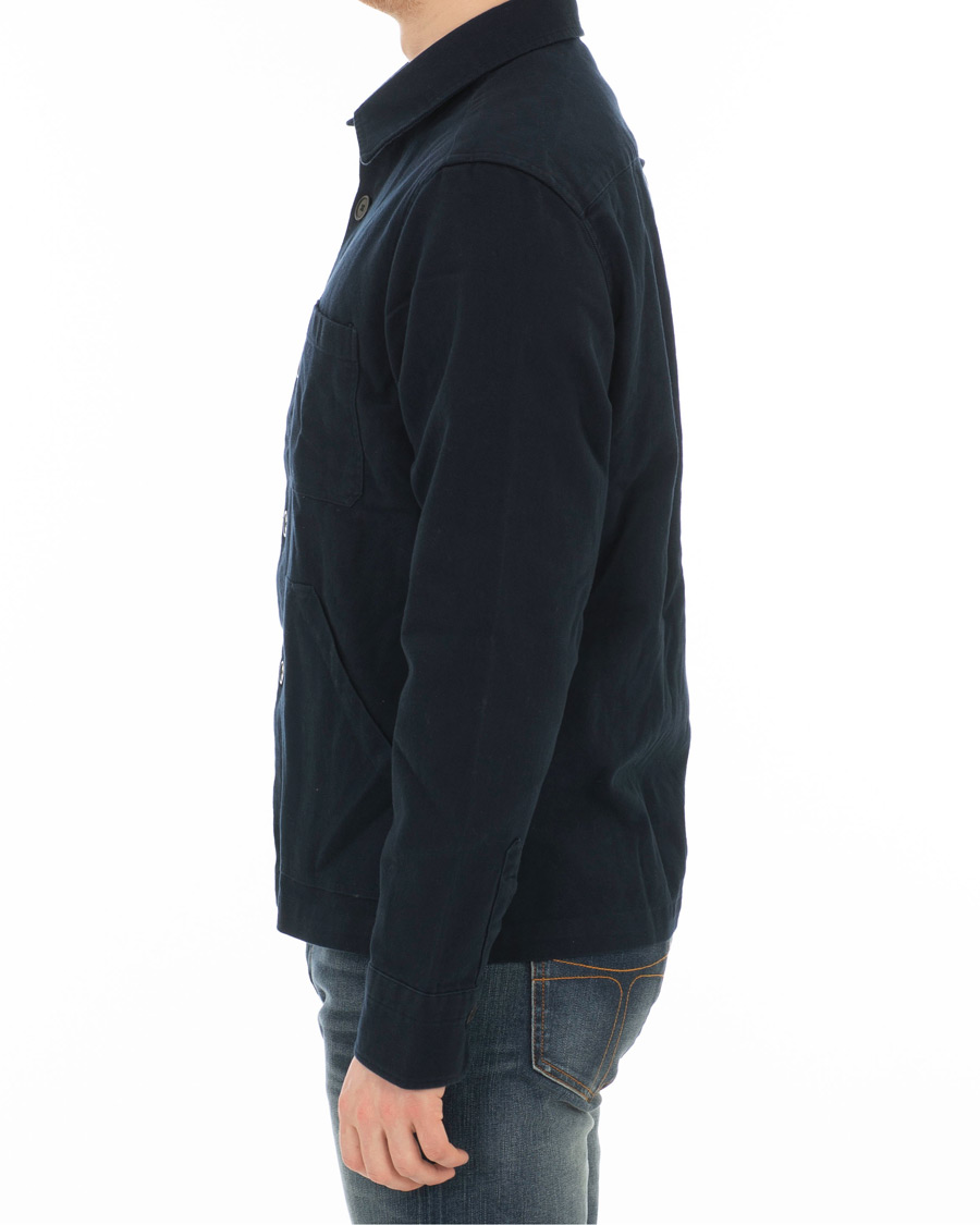 Uomini | Camicie | GANT | Heavy Twill Shirt Jacket Marine