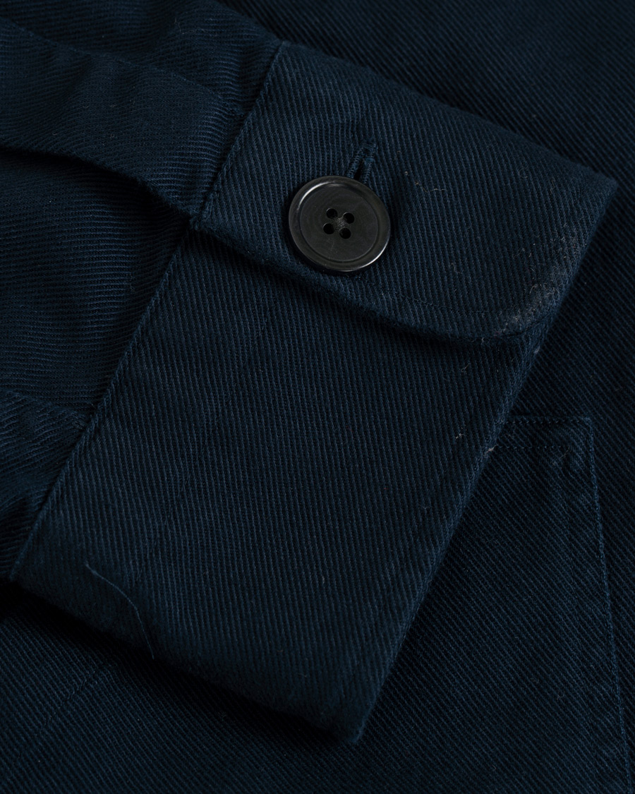 Uomini | Camicie | GANT | Heavy Twill Shirt Jacket Marine
