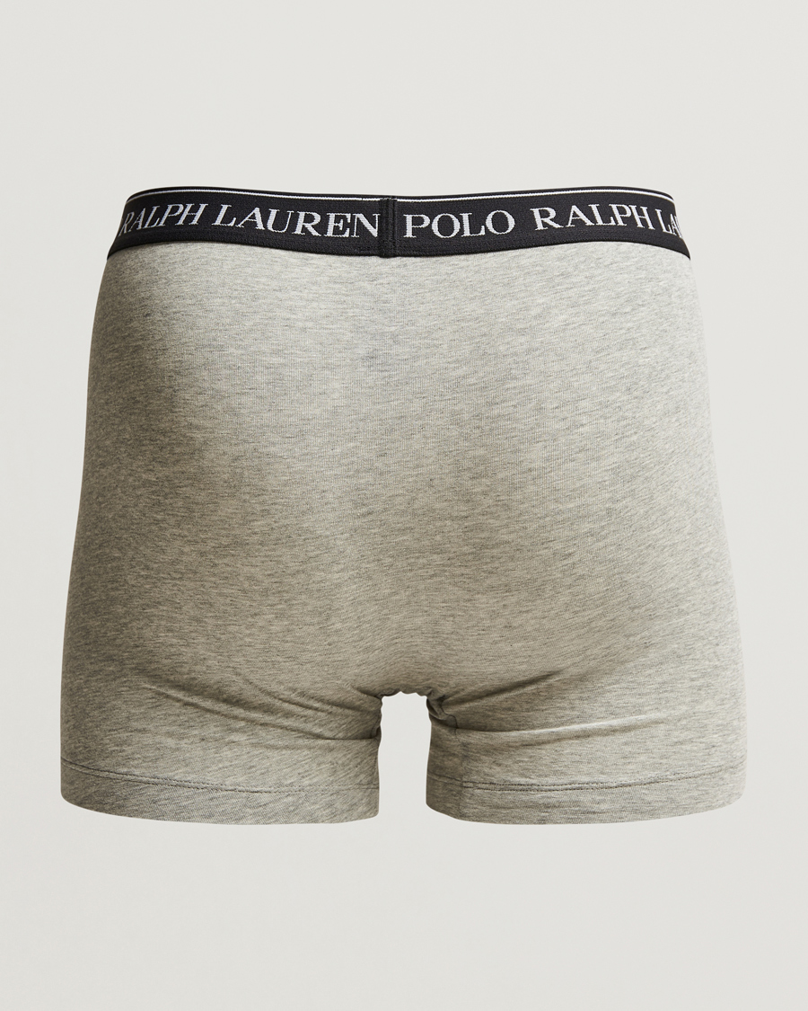 Uomini | Biancheria intima | Polo Ralph Lauren | 3-Pack Stretch Boxer Brief White/Black/Grey