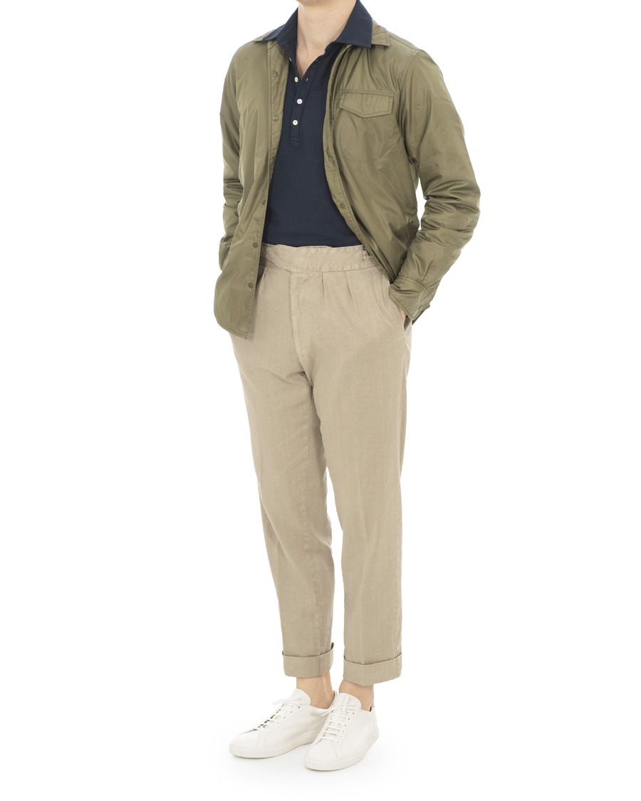 Uomini | Camicie | Aspesi | Marvin Nylon Shirt Jacket Light Green