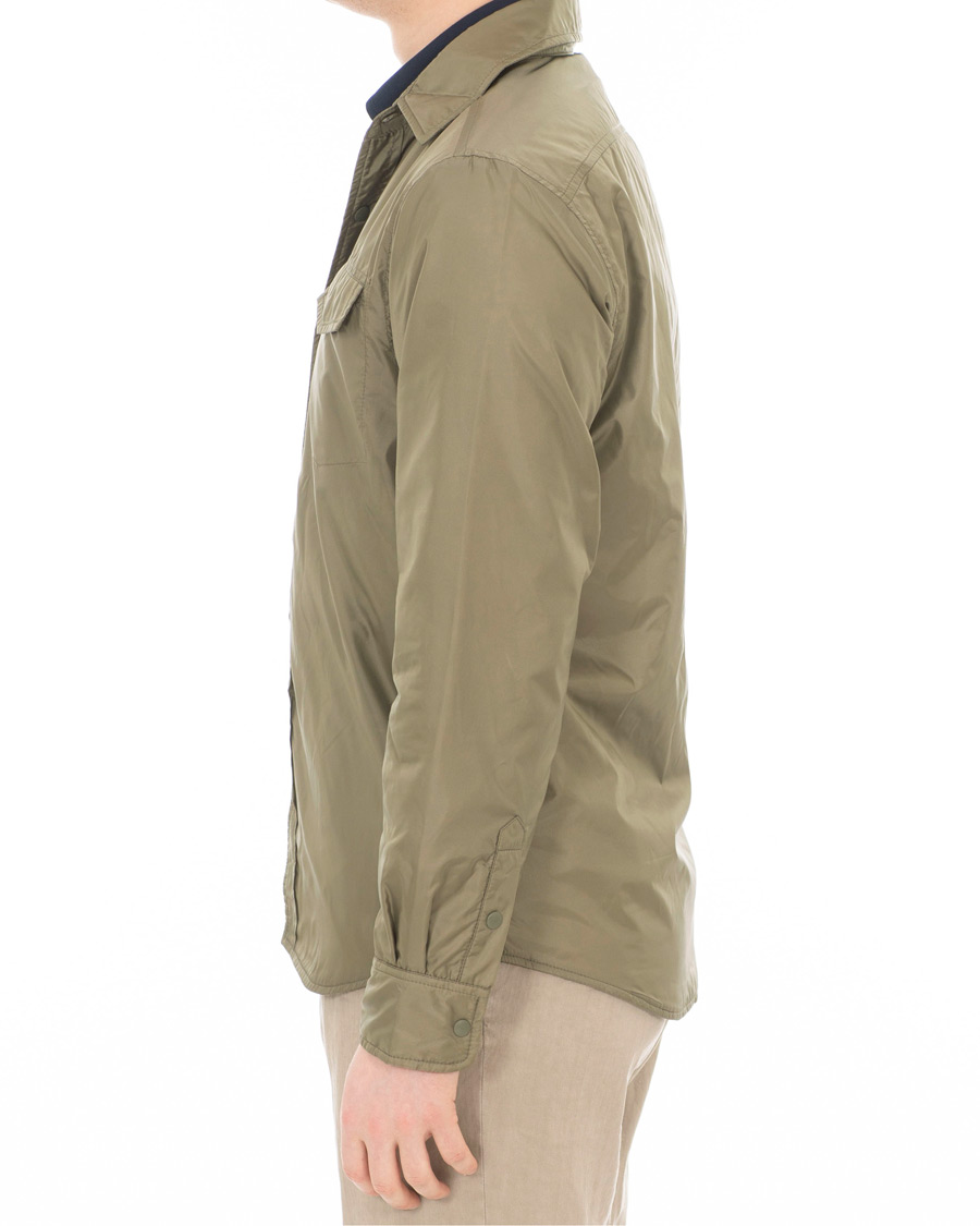 Uomini | Camicie | Aspesi | Marvin Nylon Shirt Jacket Light Green