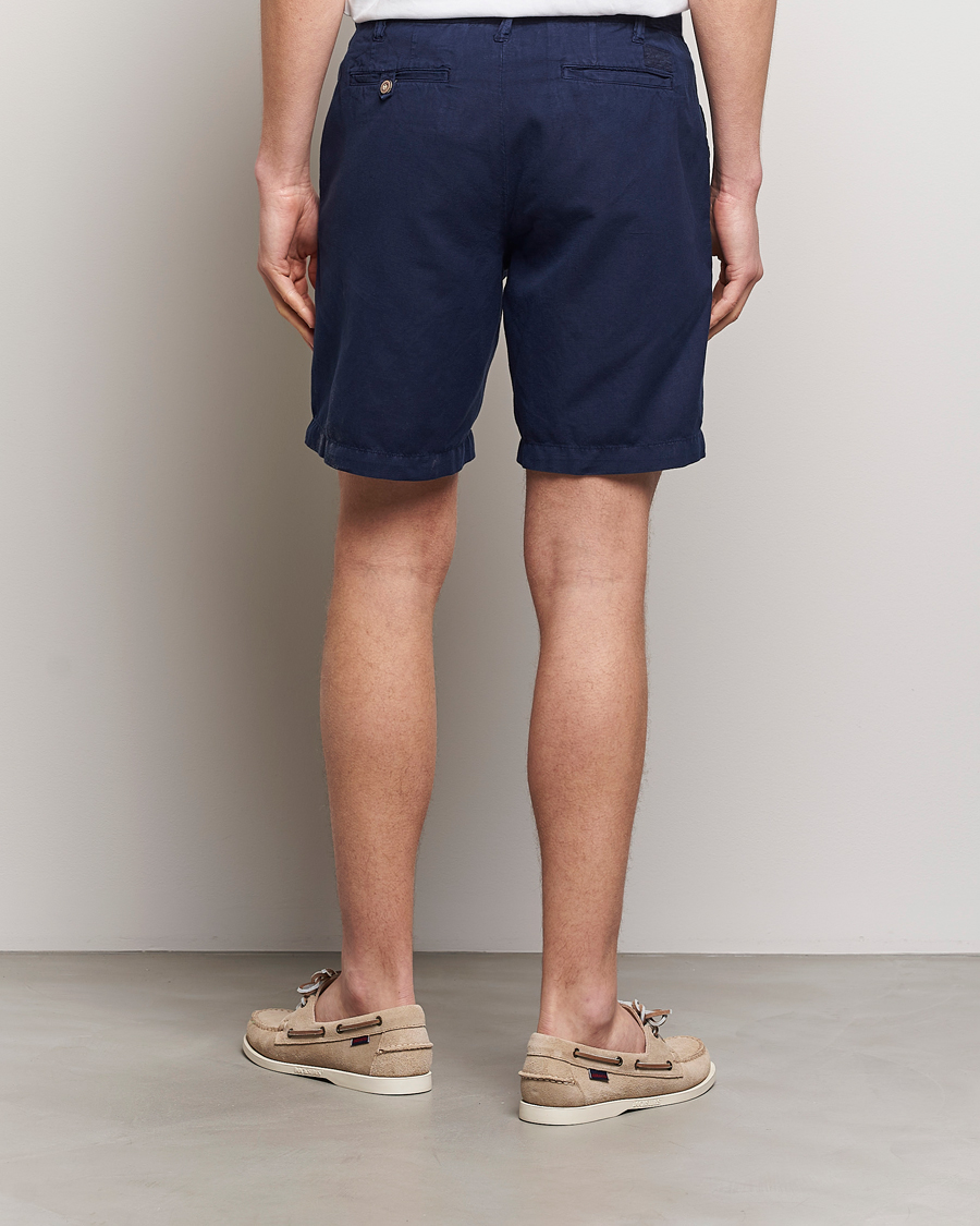 Uomini | Pantaloncini | Polo Ralph Lauren | Cotton/Linen Shorts Newport Navy
