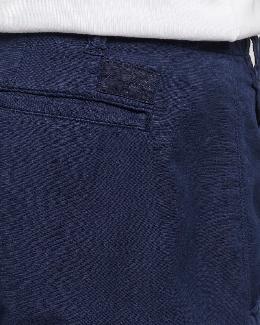 Uomini | Pantaloncini | Polo Ralph Lauren | Cotton/Linen Shorts Newport Navy