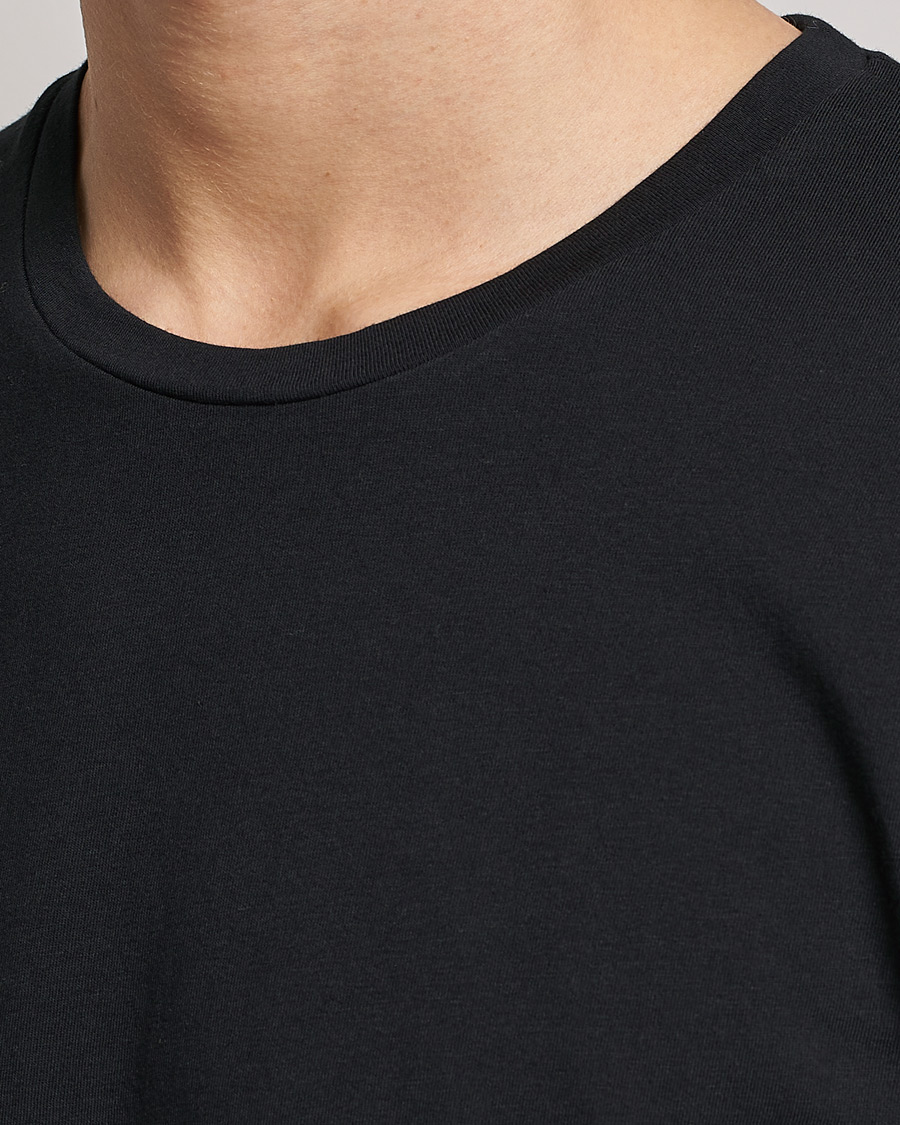 Uomini | T-shirt | Samsøe Samsøe | Kronos Crew Neck Tee Black