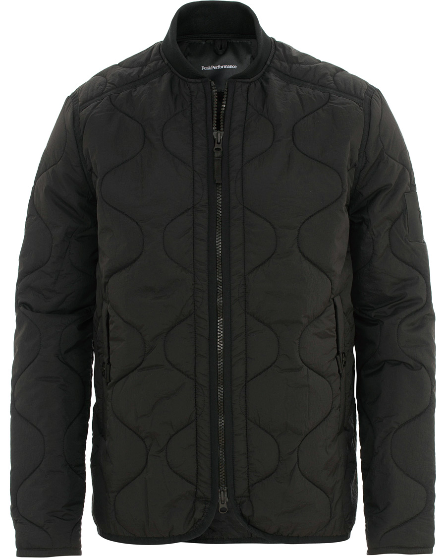 Uomini | Giacche | Peak Performance | X7 Liner Quilted Jacket Black