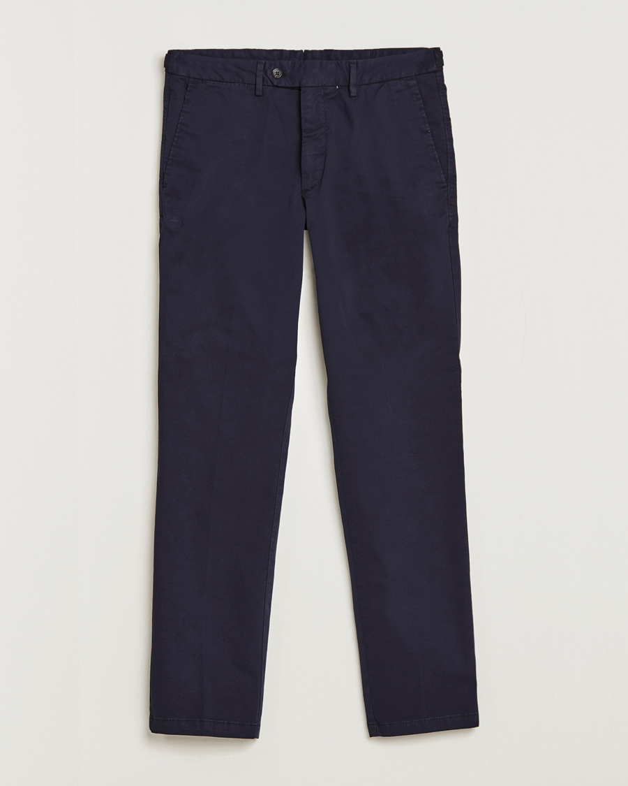 Uomini | Pantaloni | Oscar Jacobson | Danwick Side Adjusters Chino Navy