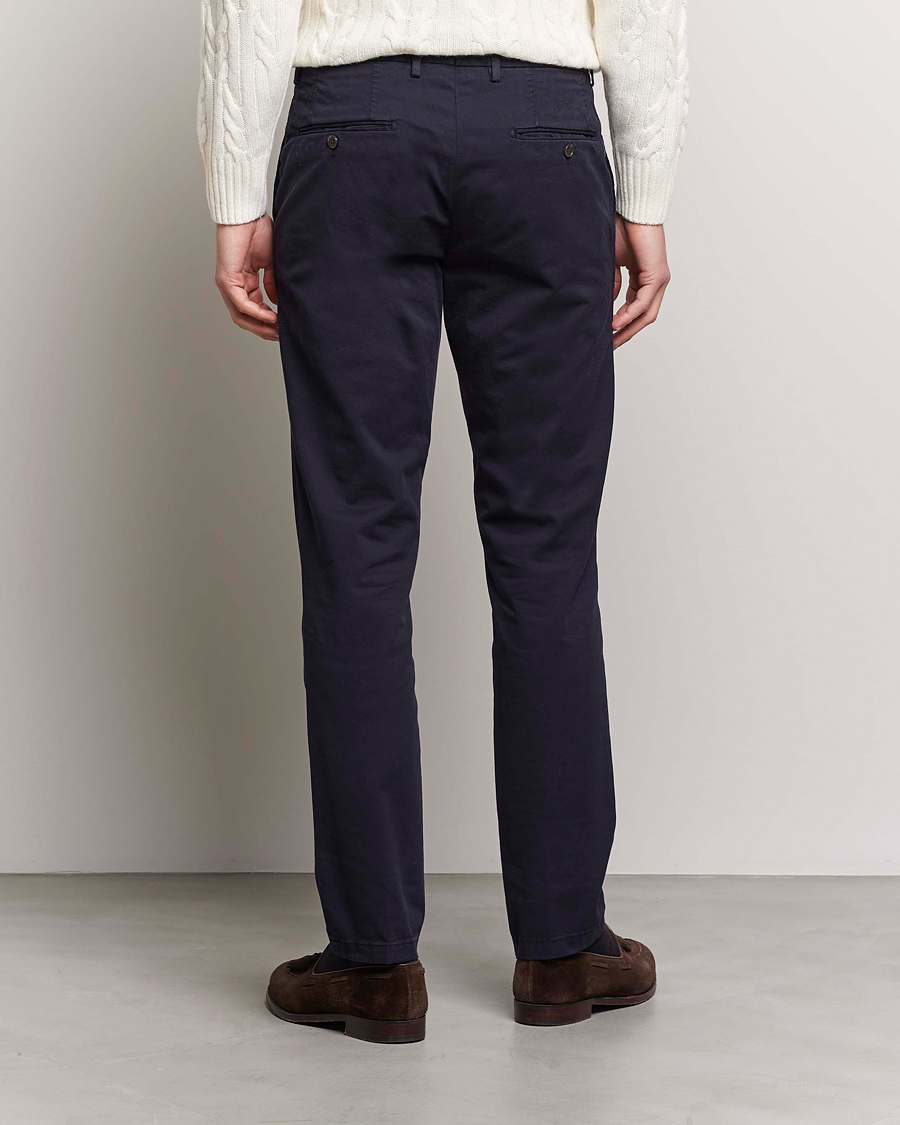 Uomini | Pantaloni | Oscar Jacobson | Danwick Side Adjusters Chino Navy