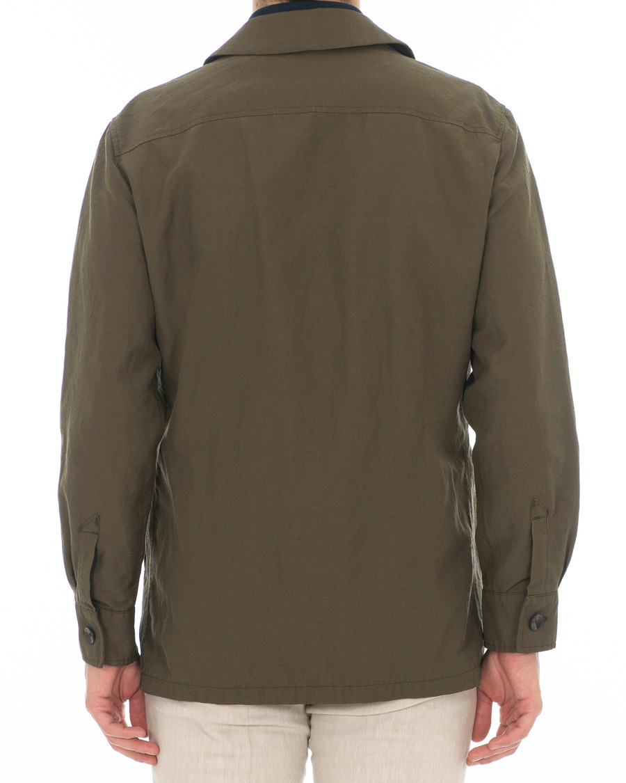 Uomini | Giacche | Caruso | Kruger Field Jacket Military Green