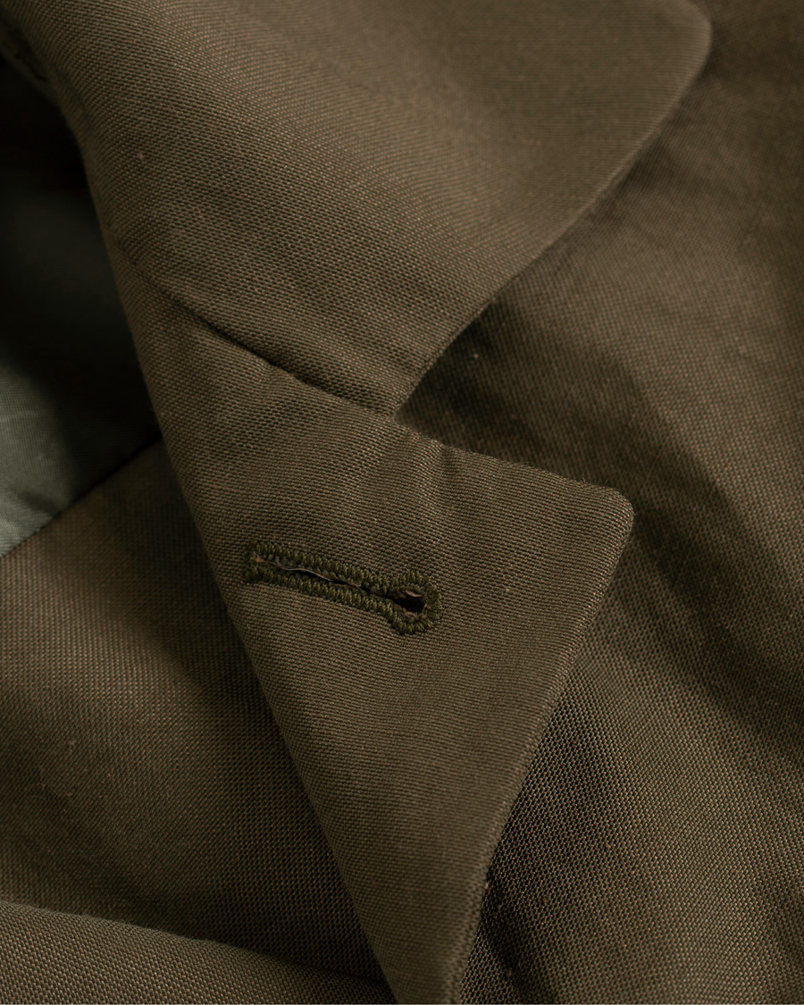 Uomini | Giacche | Caruso | Kruger Field Jacket Military Green