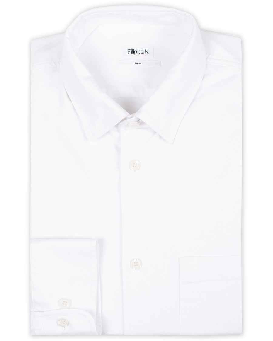 Uomini | Camicie | Filippa K | Tim Oxford Shirt White